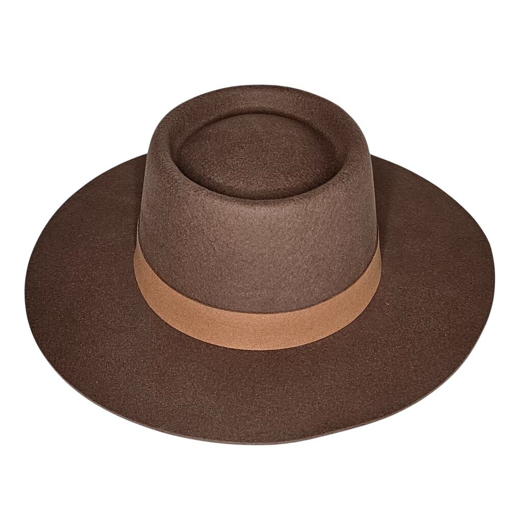 Lack of Color Women's The Mirage Boater Suede-Trimmed Hat